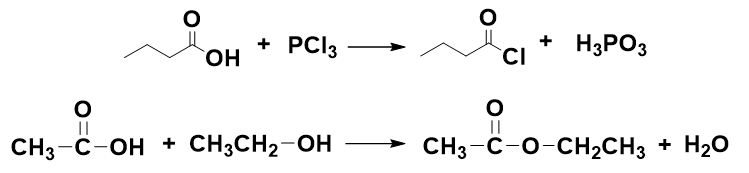 Reactions of carboxylic acids at the carbonyl bond